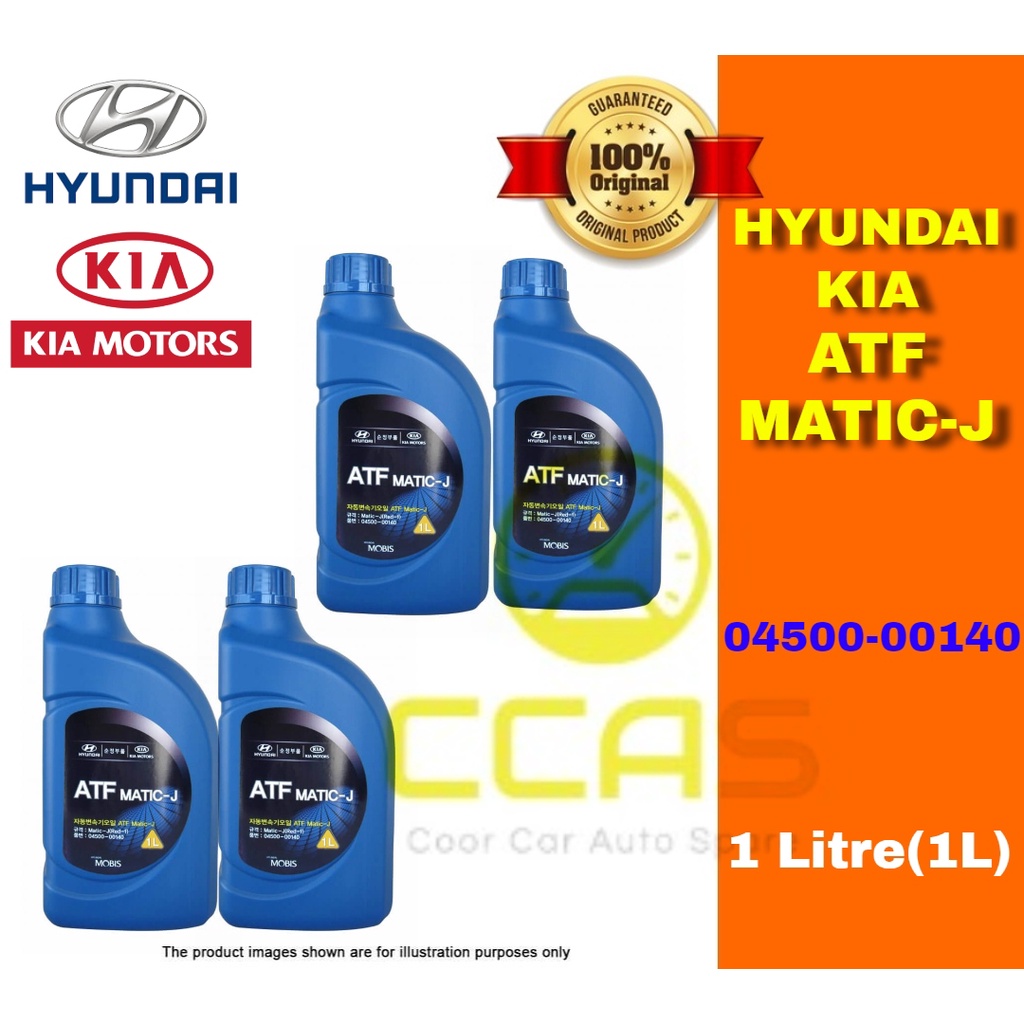 100% ORI Kia Hyundai ATF Matic-J 1L Kia Sorento Hyundai Starex Auto ...