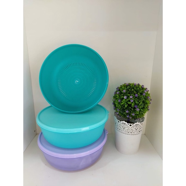 Tupperware Modular Bowl with Colander 3pcs | Shopee Malaysia