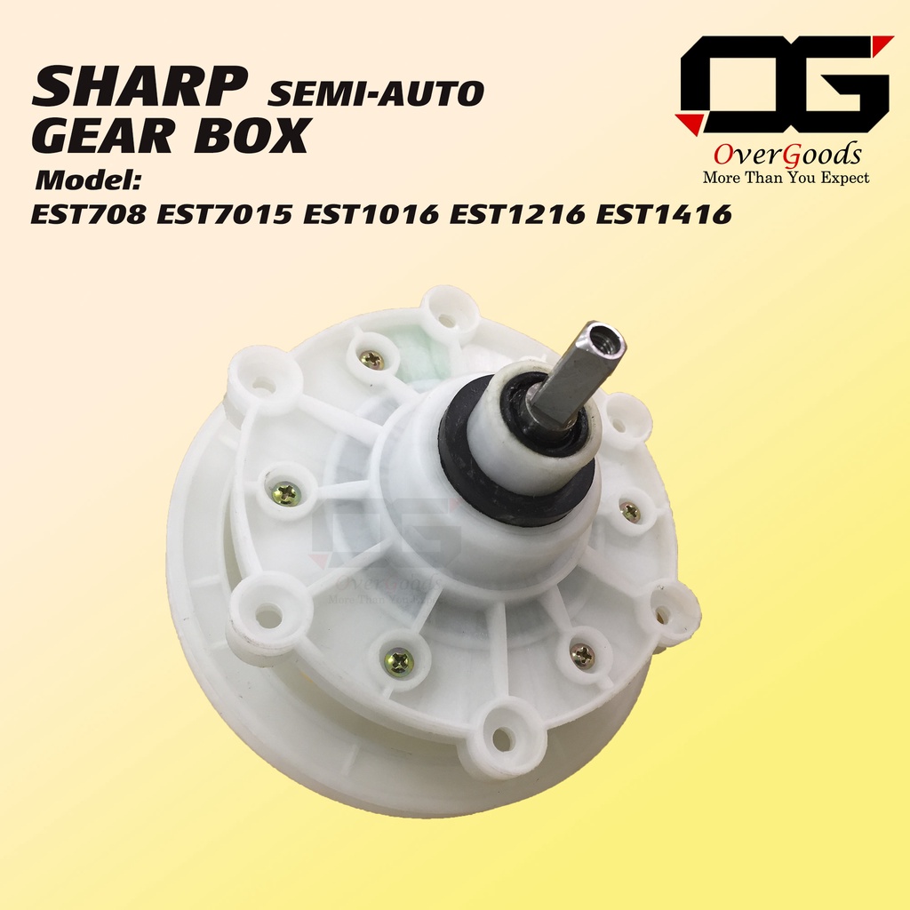 EST708 EST7015 EST1016 EST1216 EST1416 Gear Box SHARP SemiAuto GEARBOX