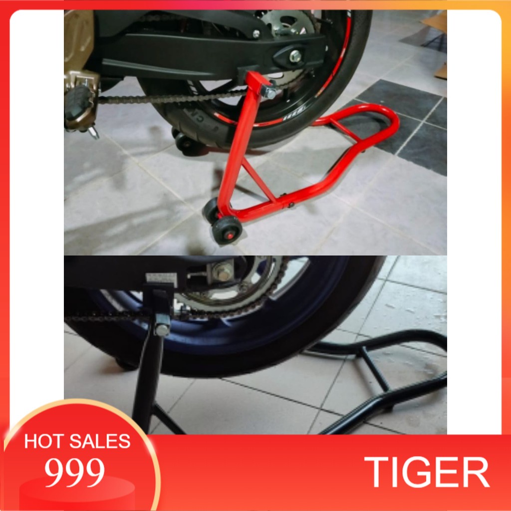 2IN1 Heavy Duty Paddock Stand Motor Kap Cai / Superbike / Naked ...