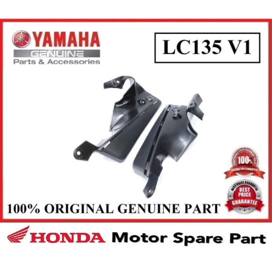 (100% Original) Yamaha Lc135 V1 Guide Air Assy    Legshield Leg Shield 