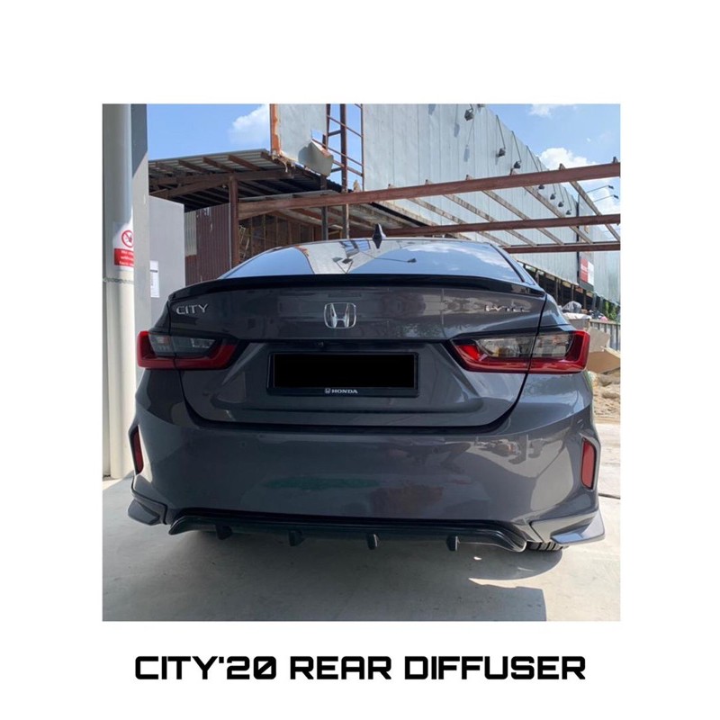 HONDA CITY GN2 2020 RS REAR DIFUSSER ( PU ) | Shopee Malaysia