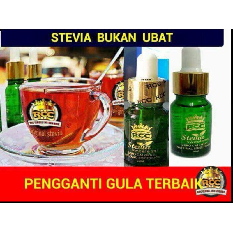 Original Stevia RCC Zero Kalori | Shopee Malaysia