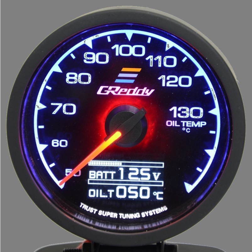 Greddy 2 In 1 Multi DA Gauge / Meter with 7 Color ( water temp / vaccum ...