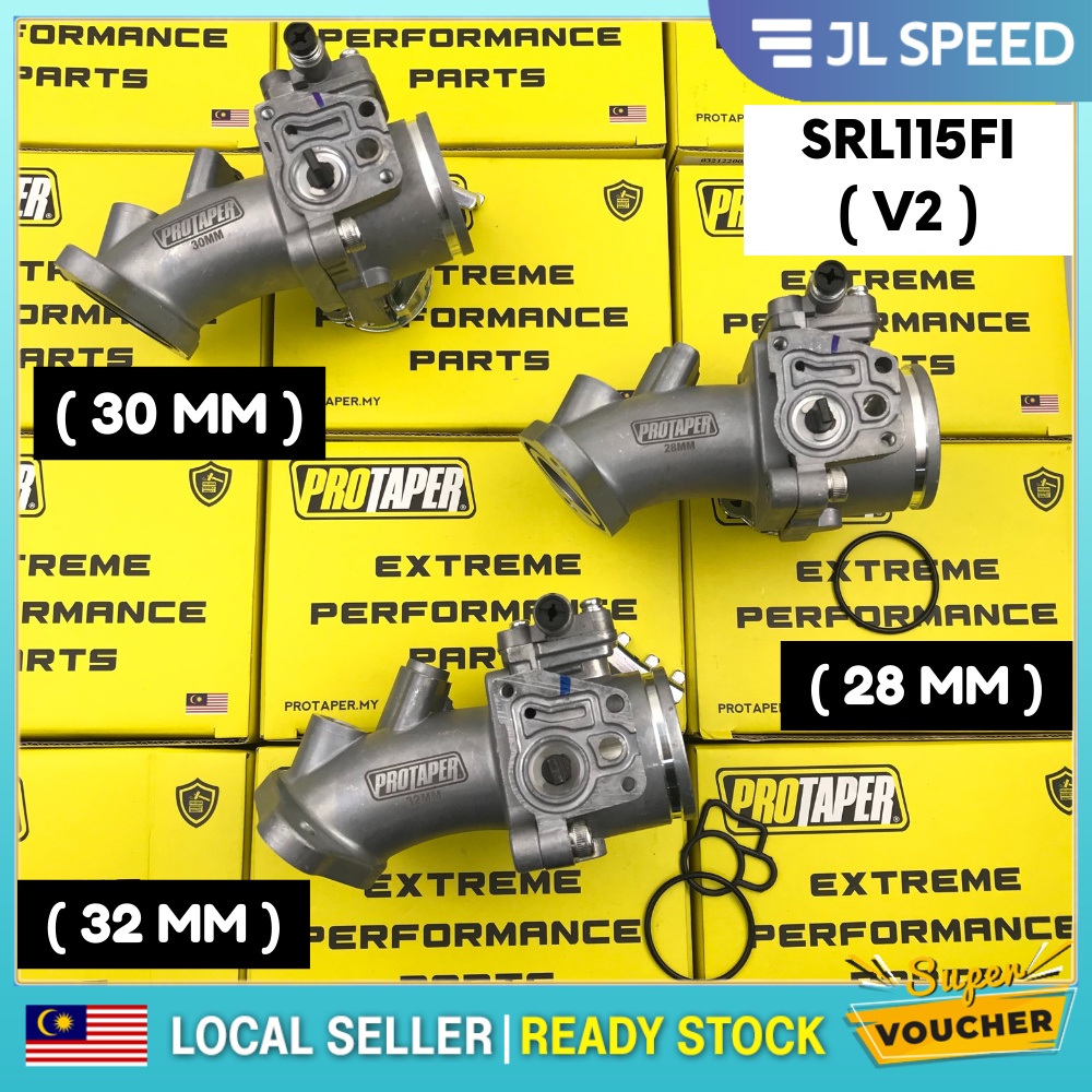THROTTLE BODY RACING YAMAHA LAGENDA 115FI 115 FI V2 SRL 115 FI V2