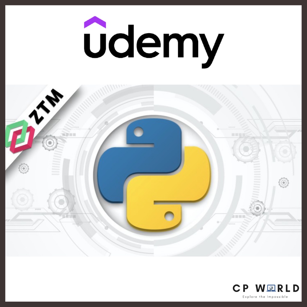 [𝗟𝗜𝗙𝗘𝗧𝗜𝗠𝗘 𝗖𝗢𝗨𝗥𝗦𝗘] Udemy Complete Python Developer in 2024 Zero to