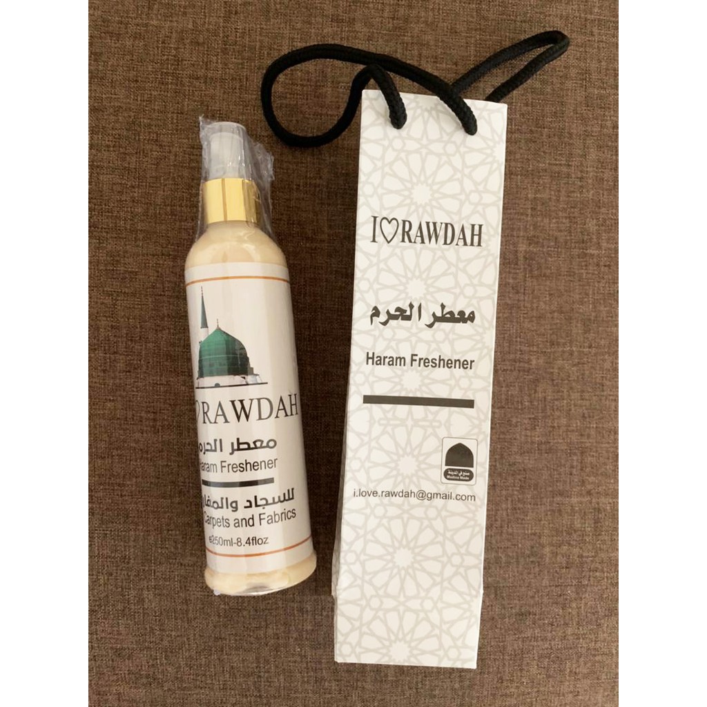 PEWANGI SEJADAH - RAWDAH FRESHENER RAUDHAH PERFUME MINYAK WANGI RAUDHAH ...