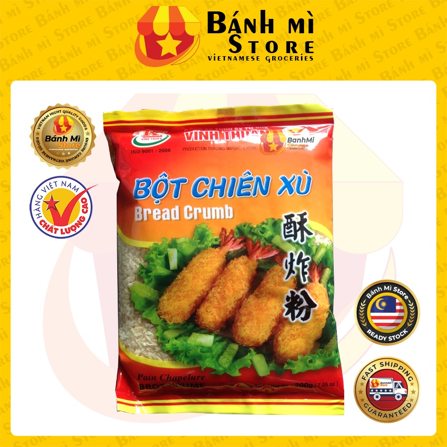 VINH THUAN BOT CHIN XU 🇻🇳 | VIETNAM BREAD CRUMB 100G | Shopee Malaysia