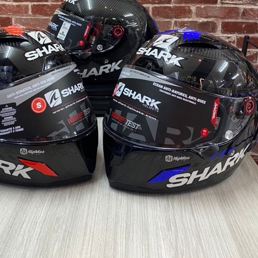 Original Shark Helmets Dark Iridium Visor Shark Race R Pro Visor Shark