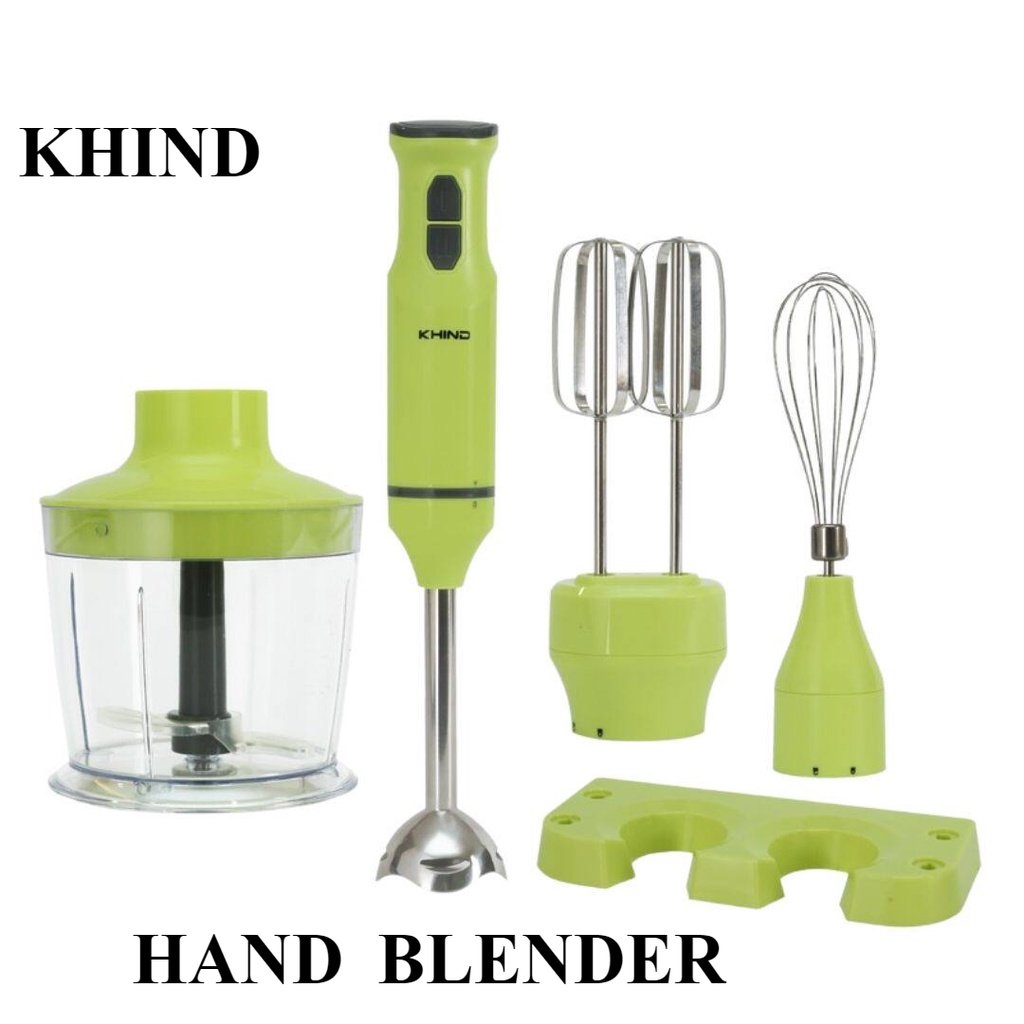 Khind BH600AS Hand Blender 3 in 1 ( Chopper , Blender & Whisk ) Shopee Malaysia
