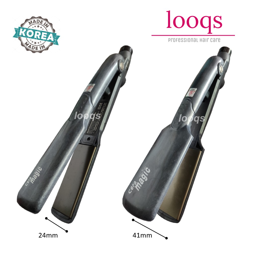 Create Cera Magic Quick Professional Straightening Iron (M24mm & L41mm ...