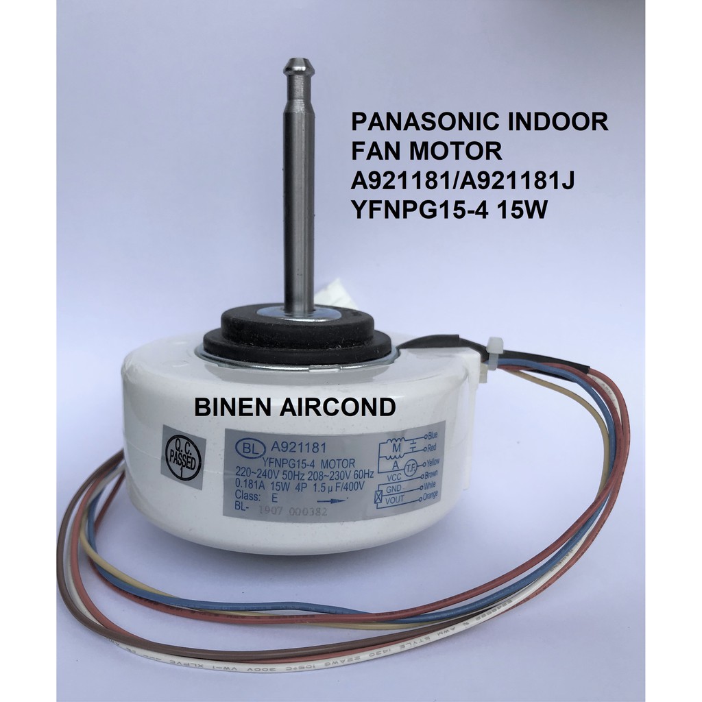 [ORIGINAL/GENUINE] PANASONIC AIRCOND CSPC9DKH/PC9GKH INDOOR FAN MOTOR