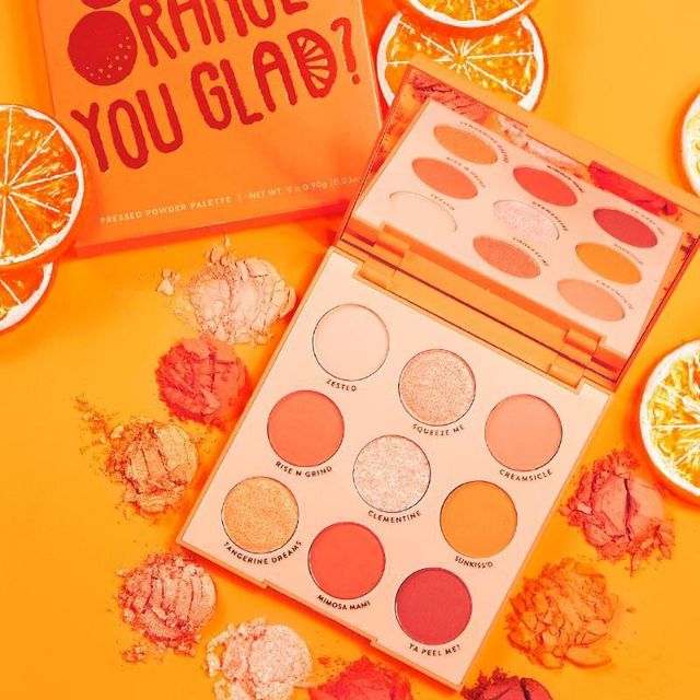 COLOURPOP ORANGE YOU GLAD EYESHADOW PALETTE Shopee Malaysia