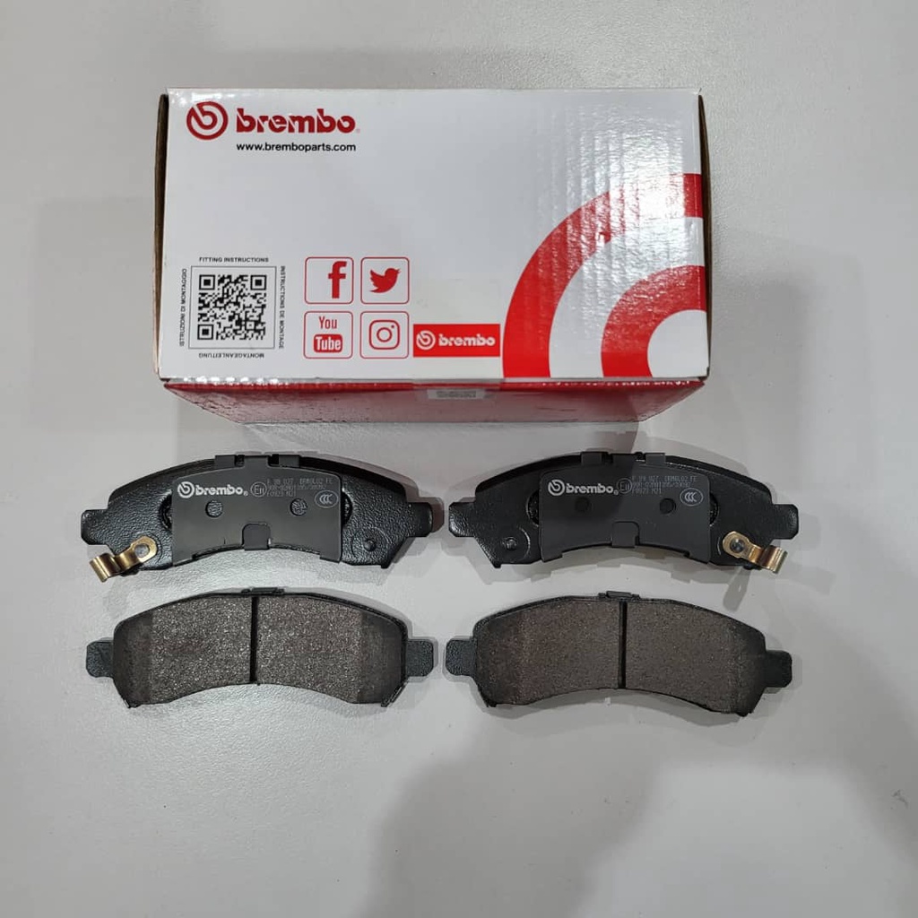 🚨 BREMBO 🚨 PERODUA MYVI 20112017, AXIA, BEZZA FRONT BRAKE PAD 1 SET
