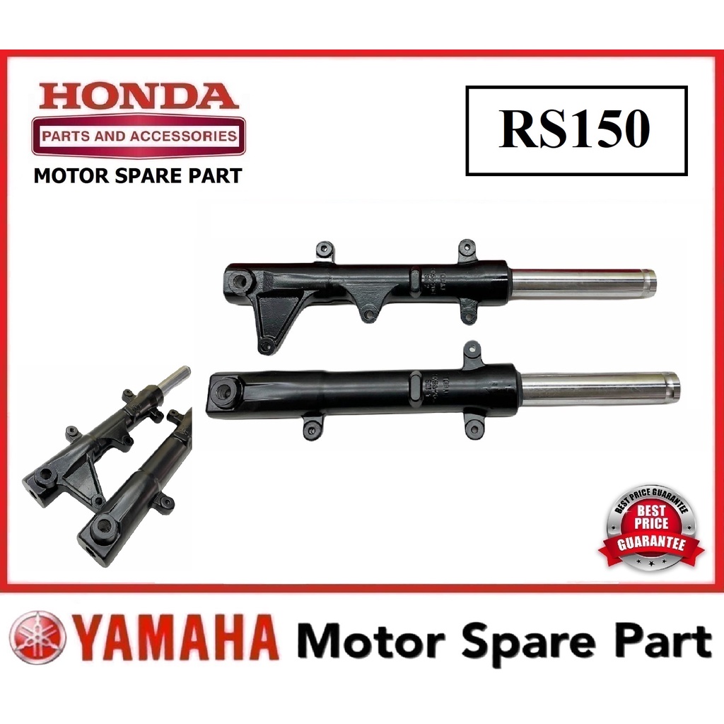 HONDA RS150 FRONT FORK ASSY // DEPAN ARM FORK SUSPENSION SET COMP ...