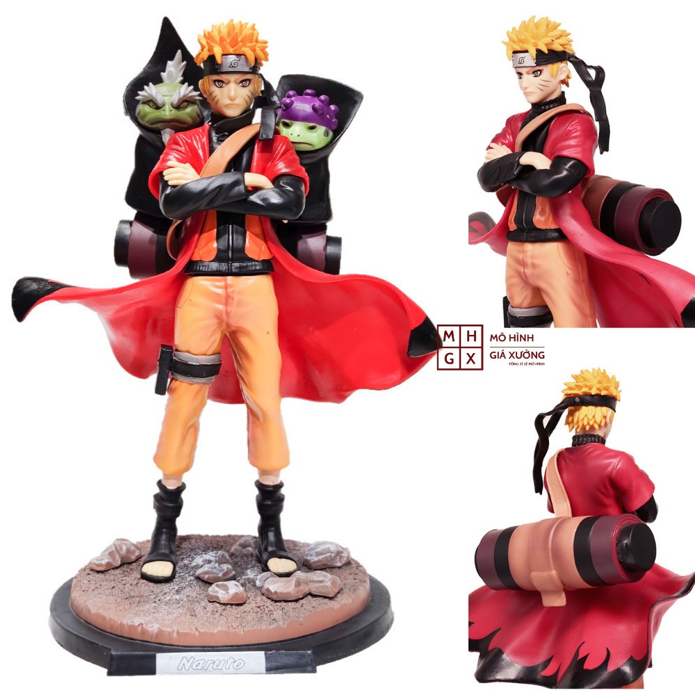 Uzumaki Naruto Model is 30cm tall. Konoha Hokage Jinchuriki Nine-Tails ...