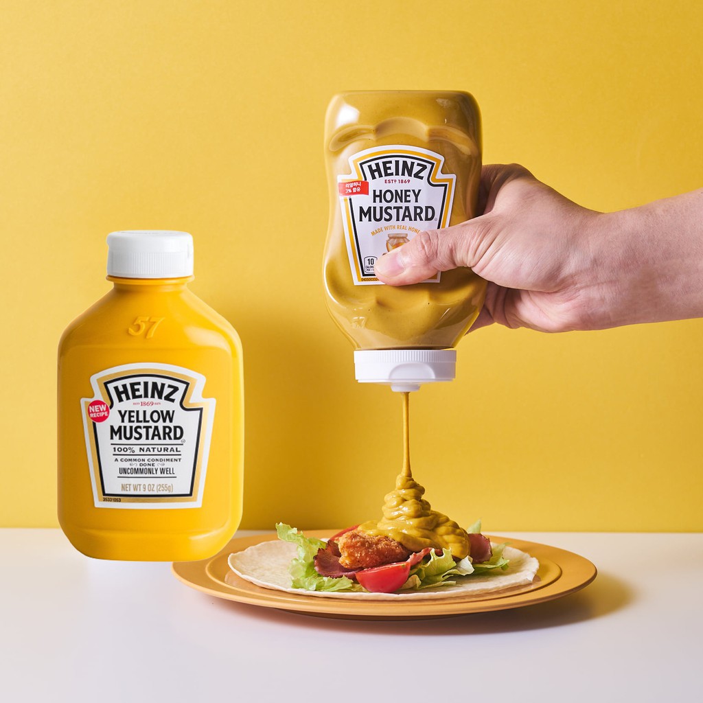 Heinz Yellow Mustard 9 Oz255gm Bottle Shopee Malaysia