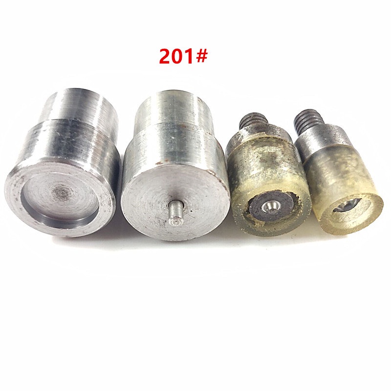 4pcs/ 201# Set Snap Button Dies Mould Set Hand Pressing Machine ...