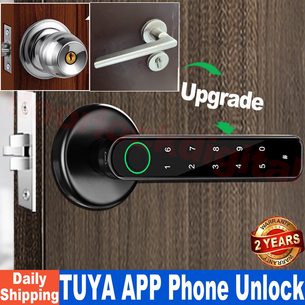 TUYA Smart Lock Airbnb Rental Management Smart Door Lock Safety Keyless