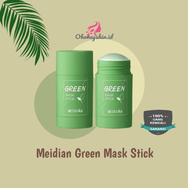 MEIDIAN GREEN MASK STICK / Acne MASK / Pore Shrinker | Shopee Malaysia