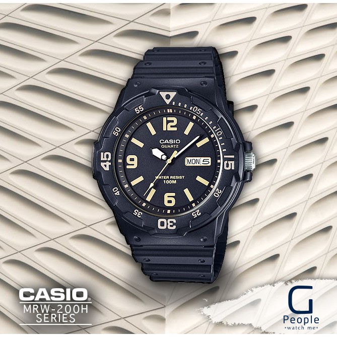 CASIO MRW 200H 1B3V MRW 200H 1B3 MRW 200H WATCH 100 ORIGINAL Shopee Malaysia