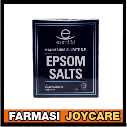 Esentiel Epsom Salt / Salts Magnesium Sulphate 375g (Exp: November 2028 ...