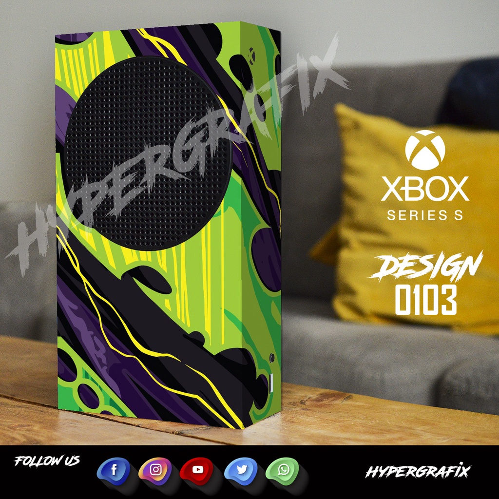 XBOX SERIES S STICKER SKIN COLOUR DESIGN 0103 | Shopee Malaysia