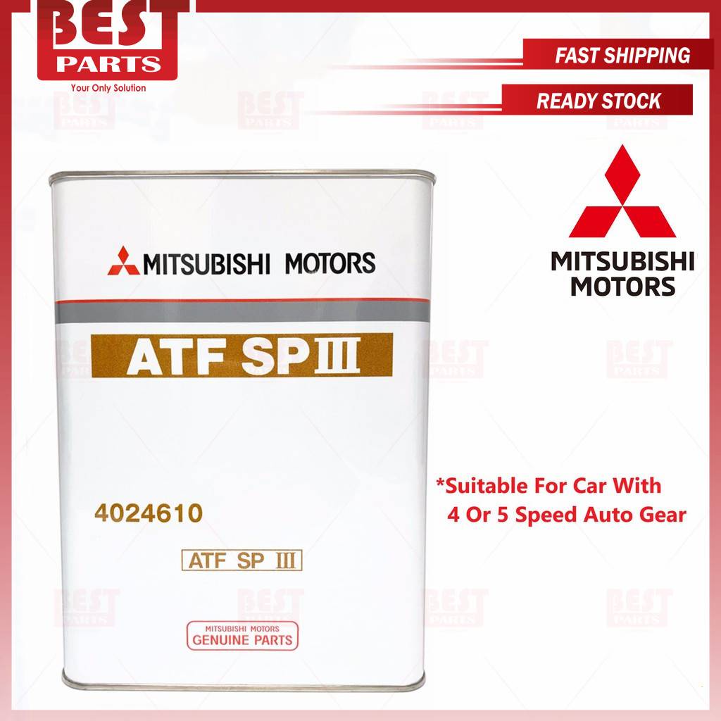 Mitsubishi ATF SP3 Auto Gear Oil Auto Transmission Fluid Proton Perodua ...