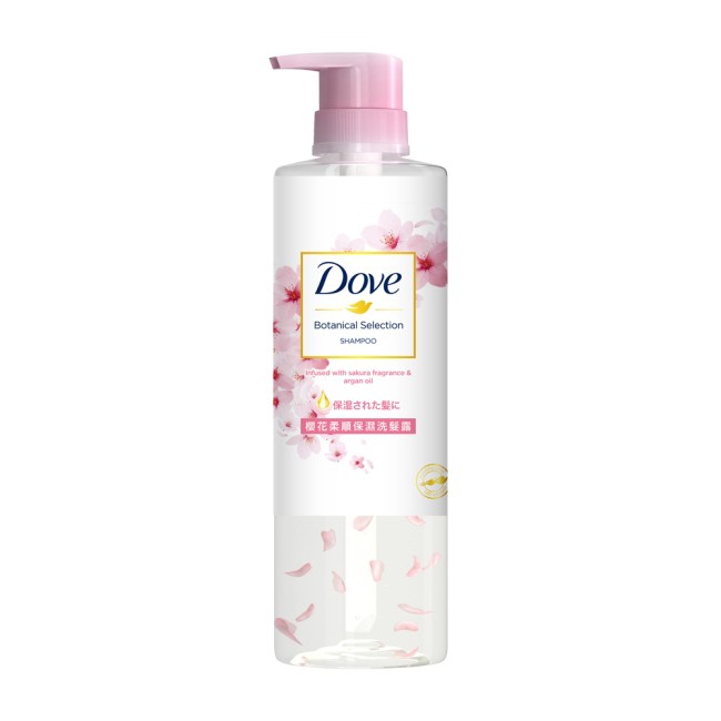 Dove Botanical Extract Cherry Blossom Soft Moisturizing Shampoo 470ml Shopee Malaysia 