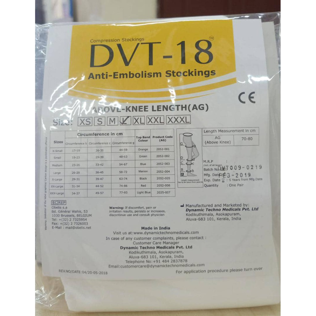 DVT -18 Anti Embolism Stockings | Shopee Malaysia