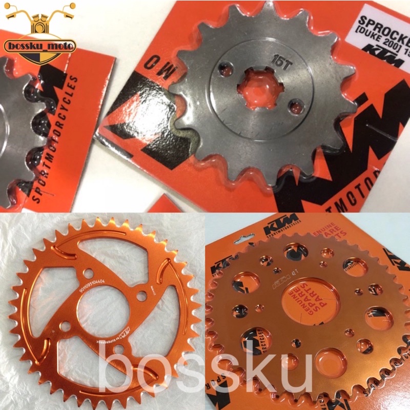 Ktm duke store 200 15t sprocket