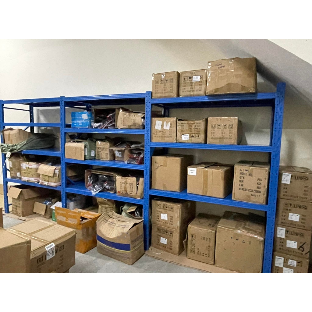 RACK BESI STOR Boltless Rack Shelf Rack Storage 200cm(H)X50-60cm(D)X120 ...