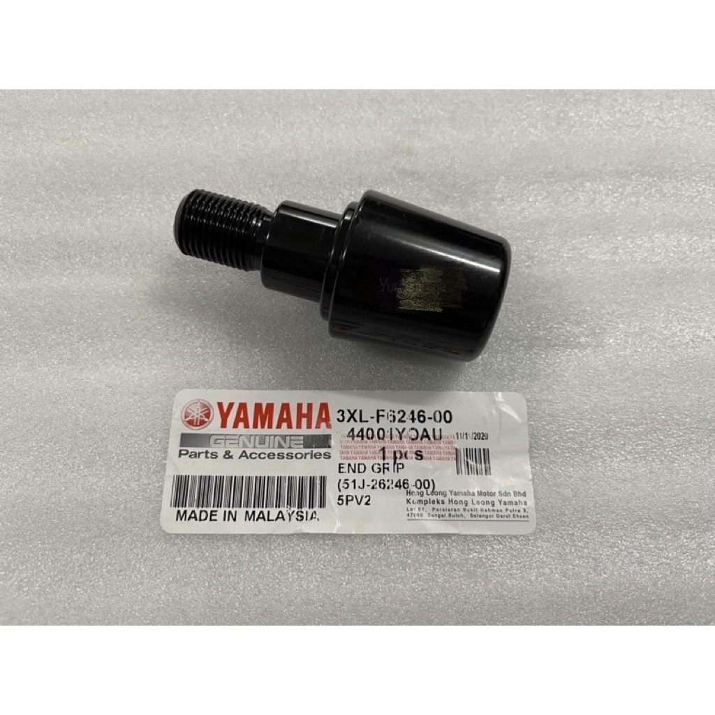 YAMAHA RXZ HANDLE BALANCER BALANCING END GRIP 100% ORIGINAL HONG LEONG ...