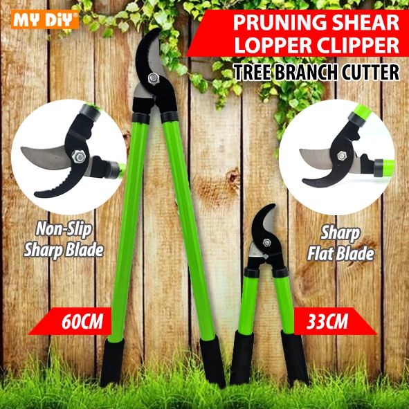 MYDIYHOMEDEPOT - Garden Pruning Shear Tree Branch Cutter Lopper Clipper ...