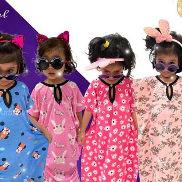 🔥3/5 HELAI🔥Kaftan budak cotton corak menarik borong Shopee Malaysia