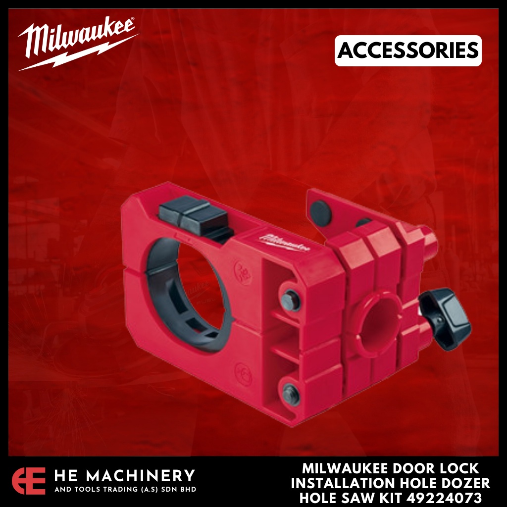 Milwaukee Door Lock Installation HOLE DOZER Hole Saw Kit 49224073