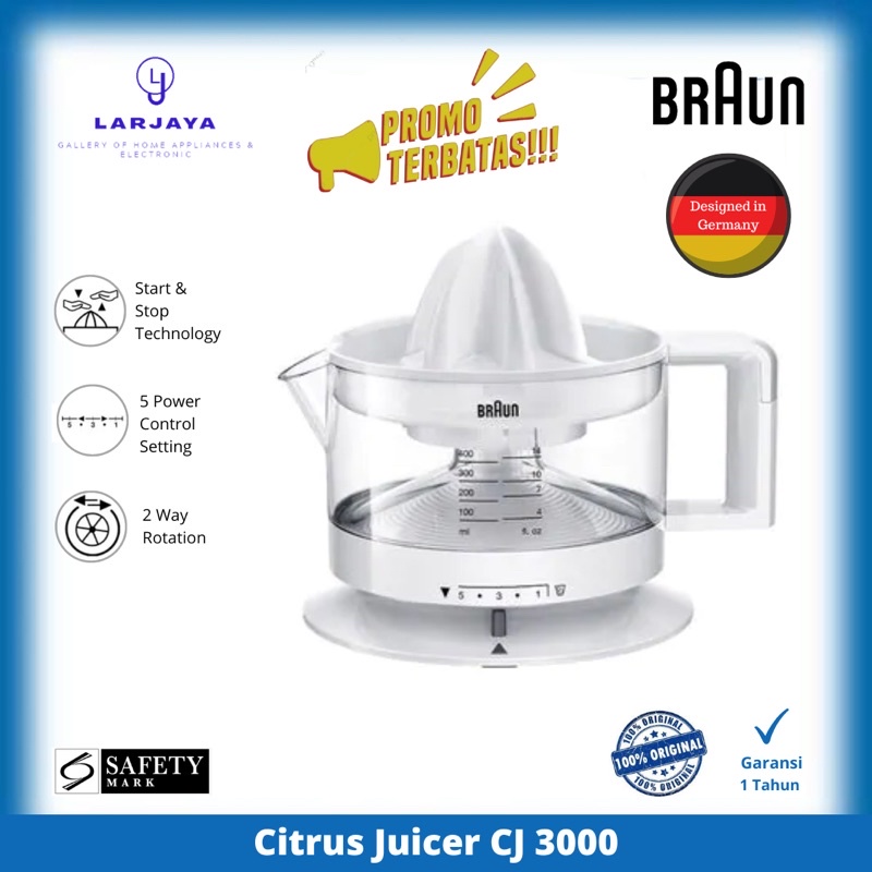 Braun CITRUS JUICER CJ3000 Braun CJ3000. Electric Orange Juice Juice