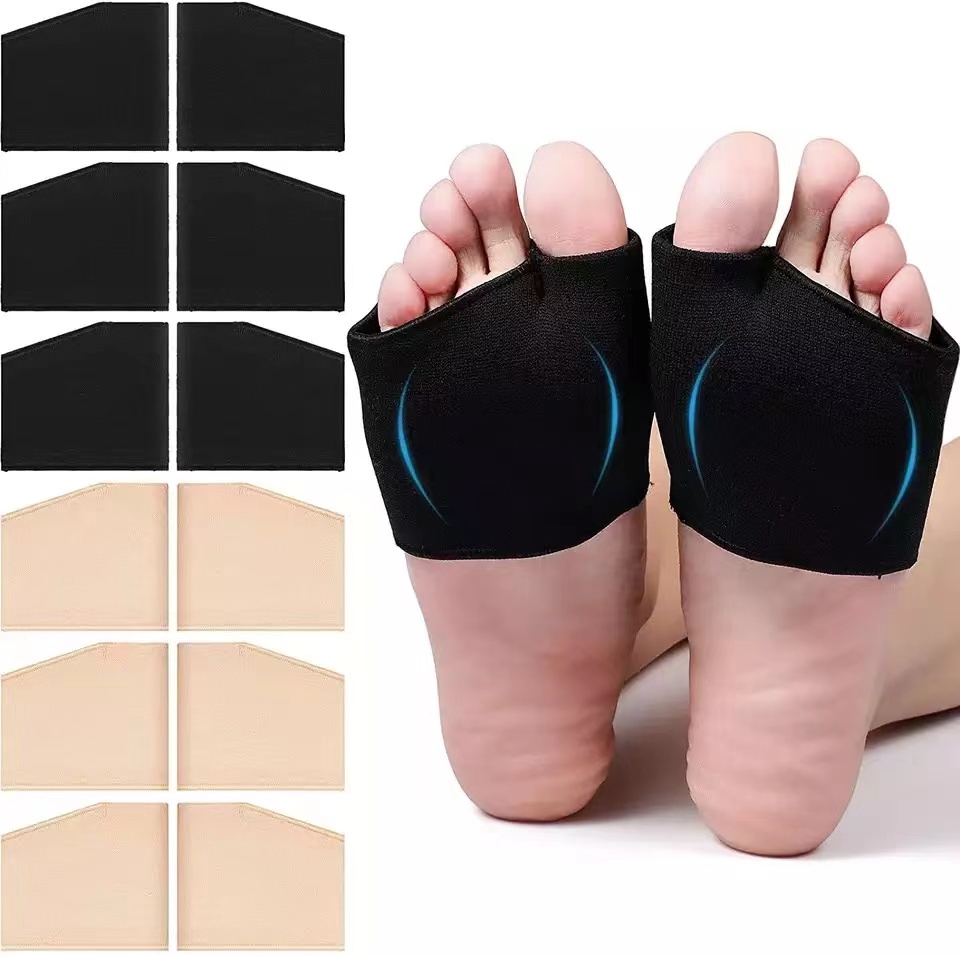 Gel Sleeve Painful Metatarsal Heads Forefoot Pads Support Metatarsalgia ...