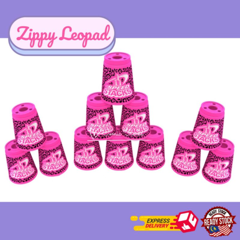 speed stacks WSSA cup official Malaysian original zippy leopad | Shopee ...