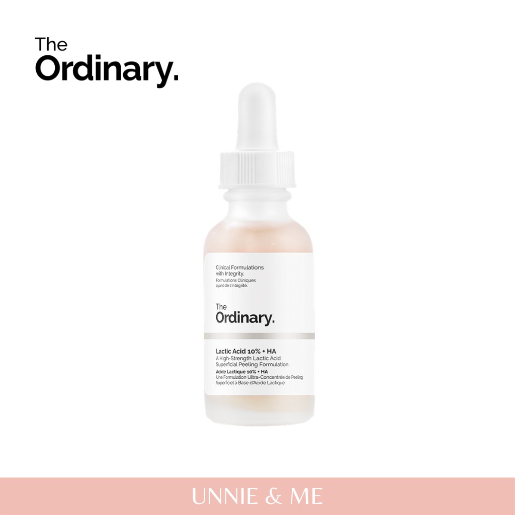 【the Ordinary】 Lactic Acid 5 Ha 30ml Shopee Malaysia