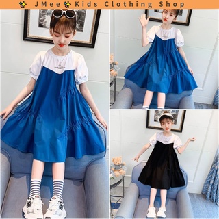 Girls' Korean Style Casual Shirt Dress – SUNJIMISE Kids Fashion