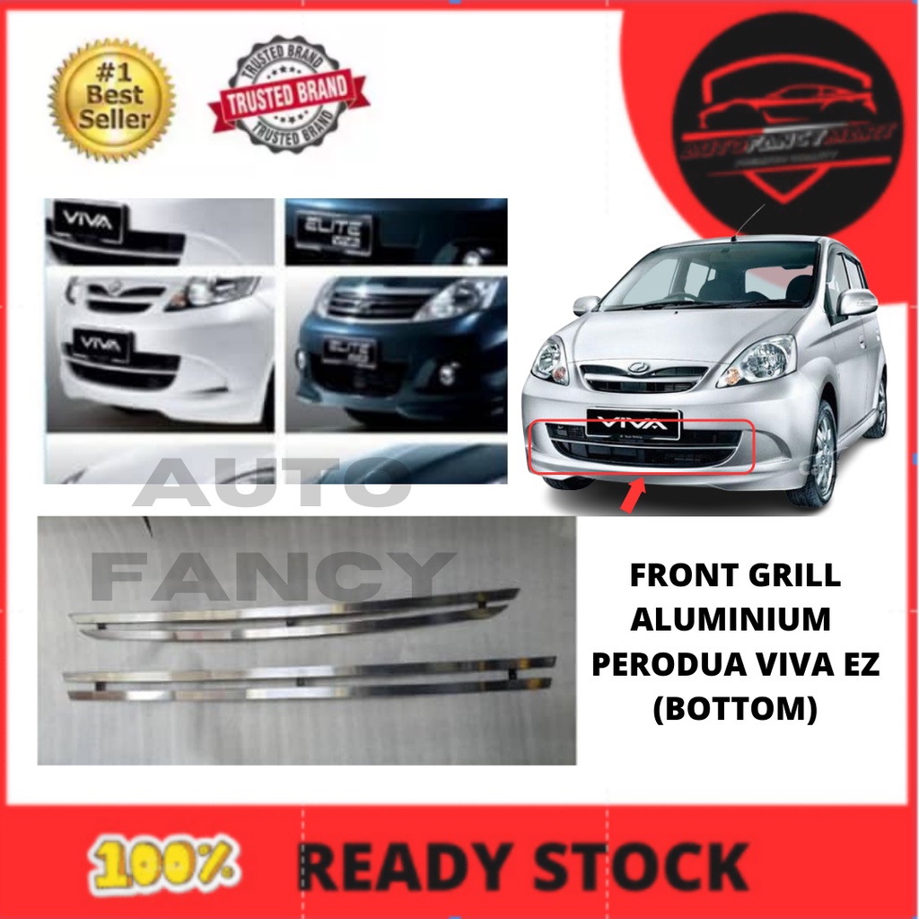 FRONT GRILL ALUMINIUM PRODUA VIVA EZ (BOTTOM) | Shopee Malaysia