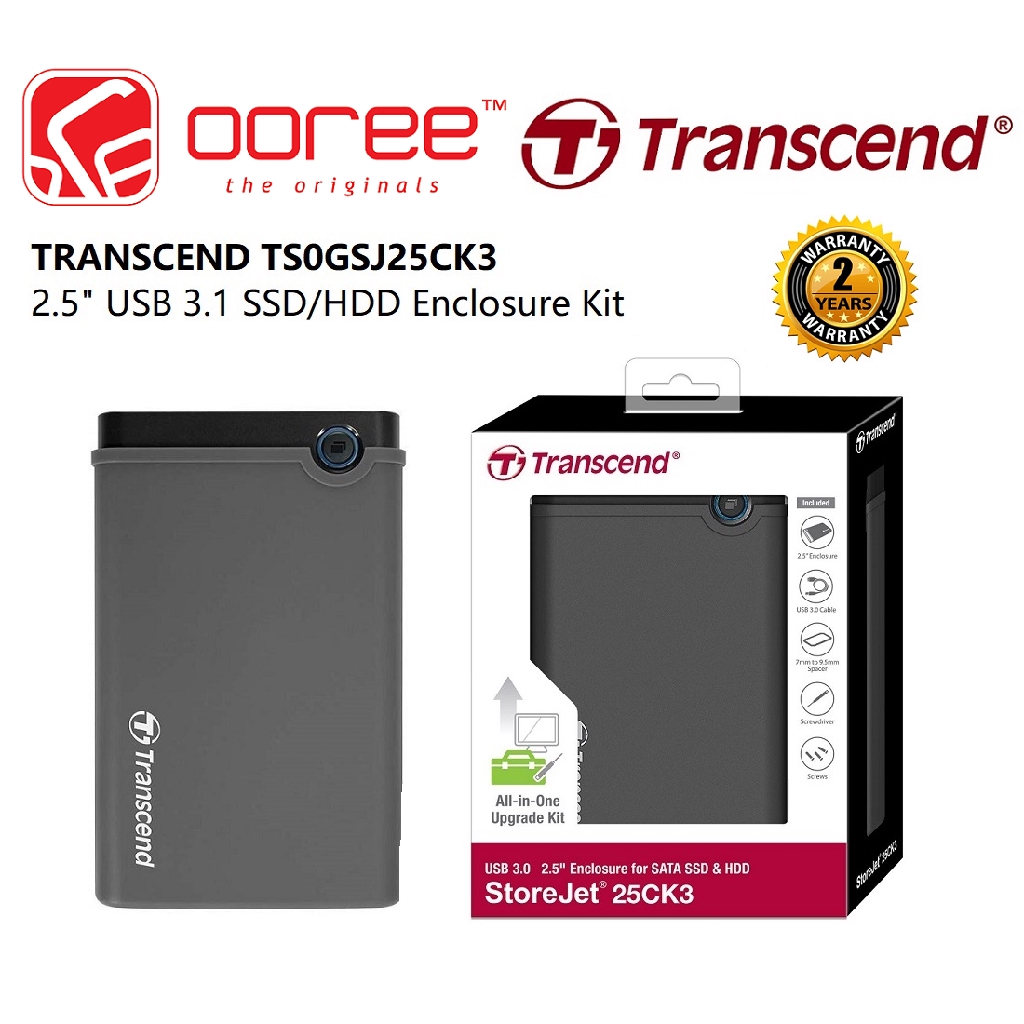 Transcend enclosure on sale