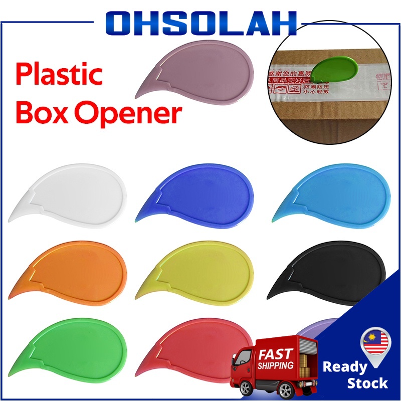 Mini Portable Plastic Box opener Pocket Art Utility Knife Express Box
