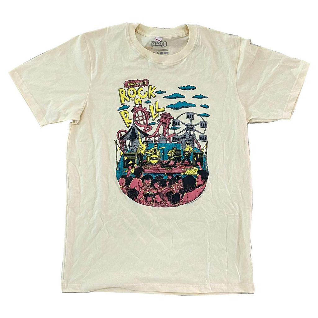 MALAM PESTA ROCK n ROLL TSHIRT MASDO | Shopee Malaysia