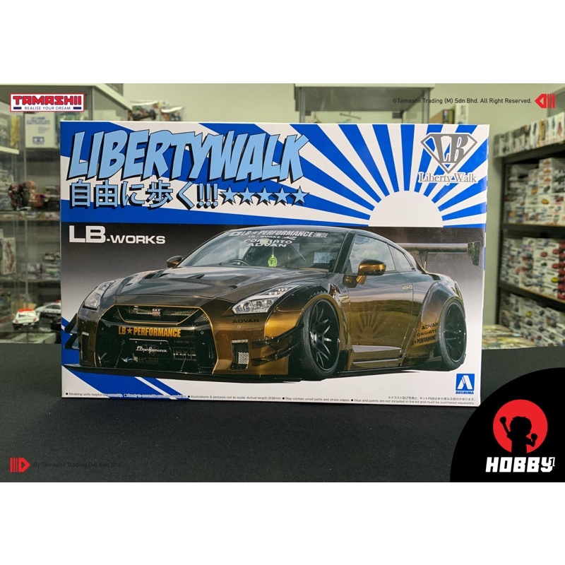Aoshima LB Works R35 GT-R type 2 Ver.1 (Scale 1/24) | Shopee Malaysia