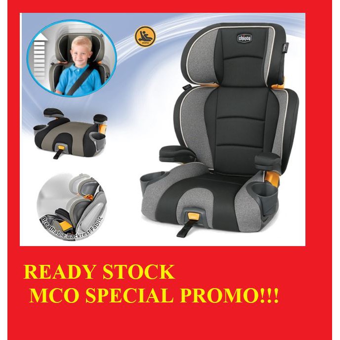 Chicco KidFit 2-in-1 Belt Positioning Booster Car Seat - Atmosphere