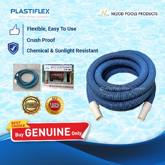 Plastiflex Heavy Duty Swimming Pool Vacuum Hose Bosun Duraking 30Ft