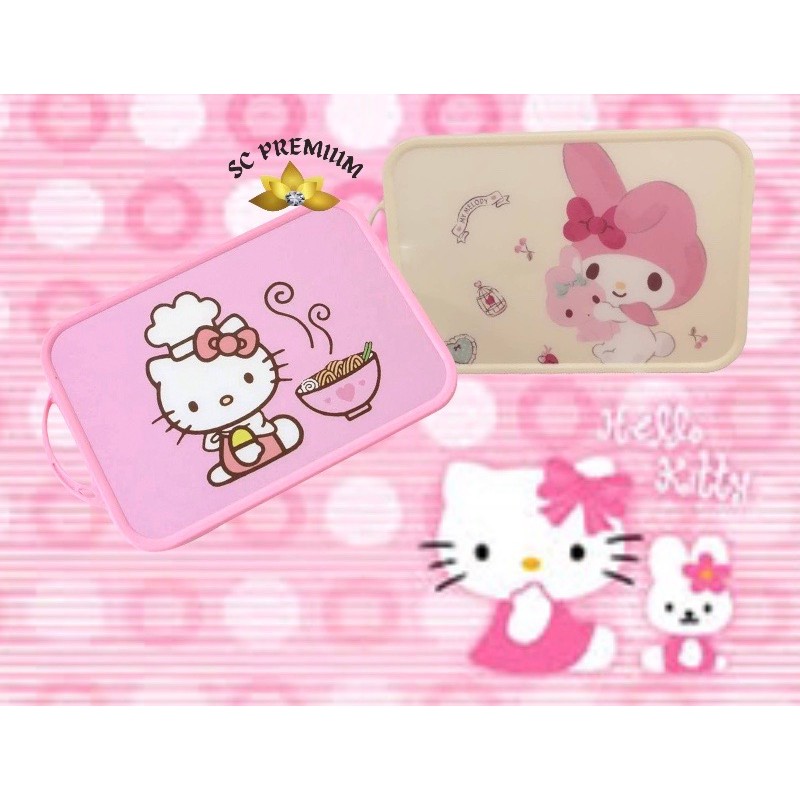 [Ready Stock] New Design Cute Cartoon Hello Kitty/My Melody Plastic