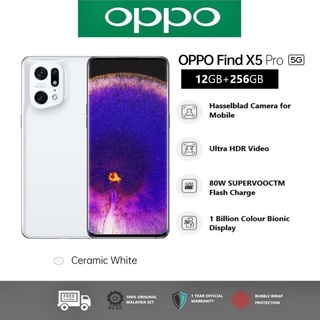 Oppo Find X5 Pro 5G 12GB+256GB SnapDragon 8 Gen 1 Original Oppo